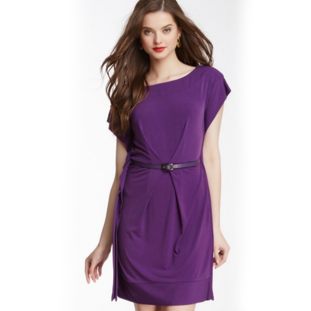 Vince Camuto purple dress